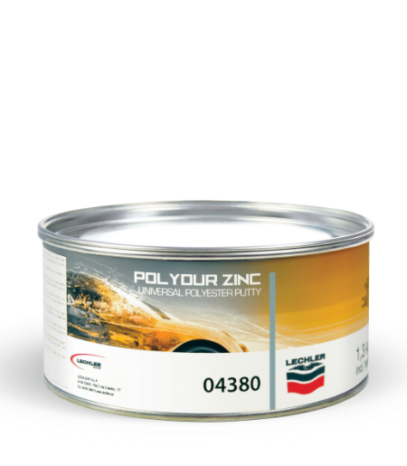 Lechler Polydur zinc, Univerzálny stierkový polyesterový tmel (git), 1,5kg